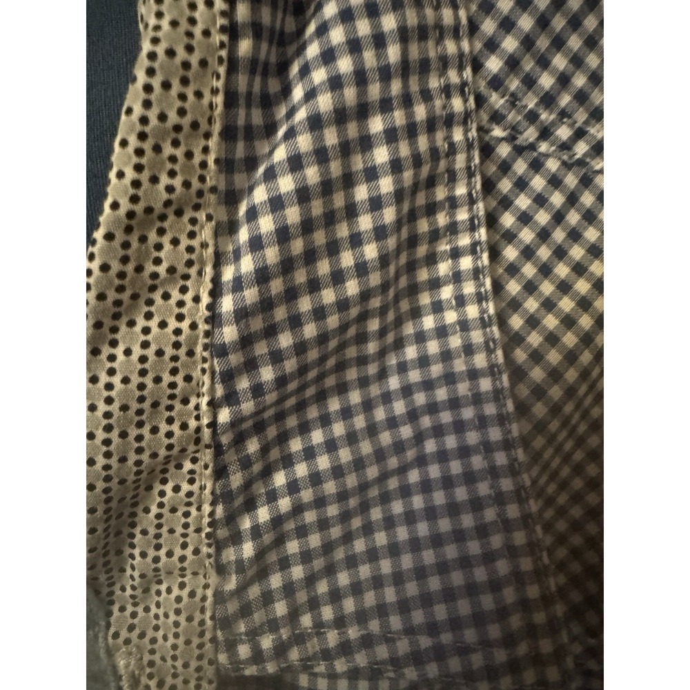 Hertige 1981 Women's XL Long Sleeve Gingham Check With Pearl Snaps Shirt - Picture 8 of 16